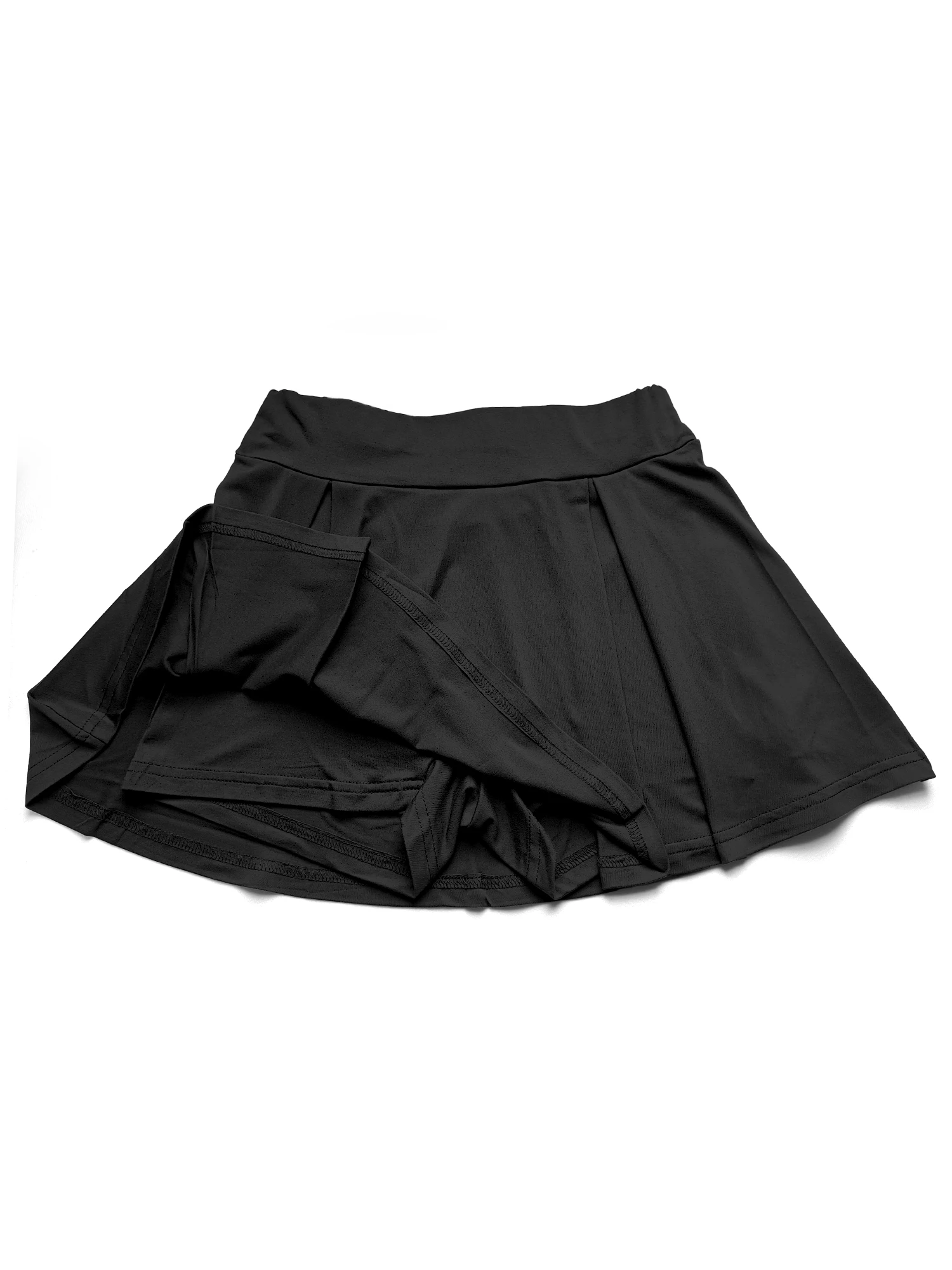 Damen-Plisseerock mit breitem Bund, Anti-Reibungs-Futter, Shorts-Rock, Tennis, Workout, Streetwear, Minirock – Detail 29