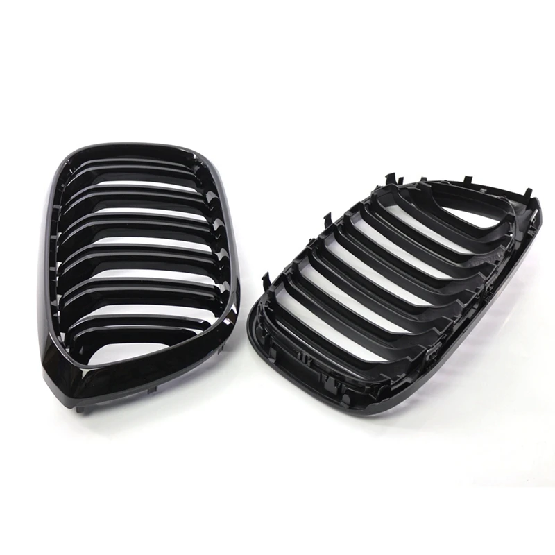 

New-Car Double Line Grille For BMW X3 X4 G01 G02 G08 2018-2021 Left 51712462817 Right 51712462818 Middle Grille