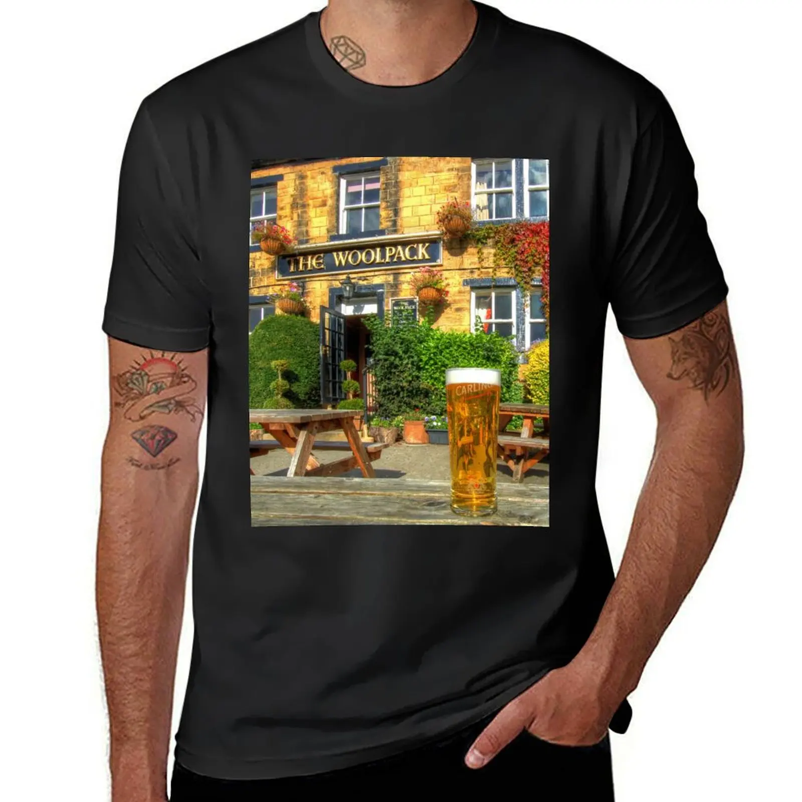 Cheers From The Emmerdale Woolpack Esholt T-Shirt oversizeds shirts graphic tees sweat shirts, men