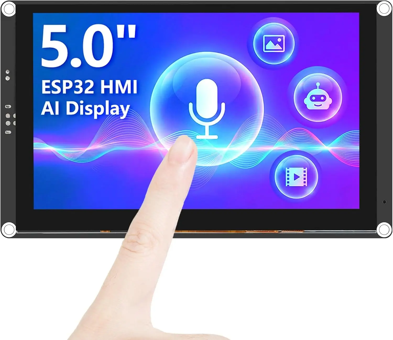Elecrow CrowPanel Advance 5inch ESP32-S3 HMI LVGL Display AI-Powered IPS Touch Screen 800x480 Support Arduino/Micropython