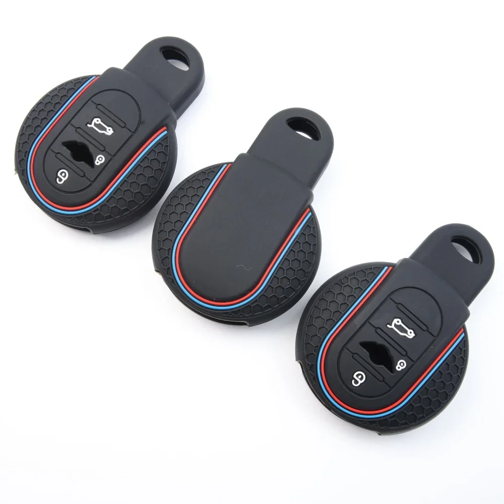 Silicone Key Fob Cover Key protection Case for BMW MINI COOPER S ONE JCW F54 F55 F56 F57 F60 CLUBMAN COUNTRYMAN