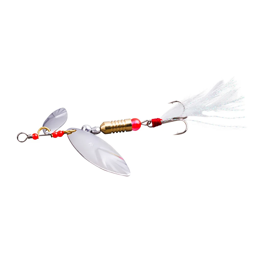 6.7g/6cm metal noise rotating sequin false bait, a secret weapon for catching big fish in sea fishing