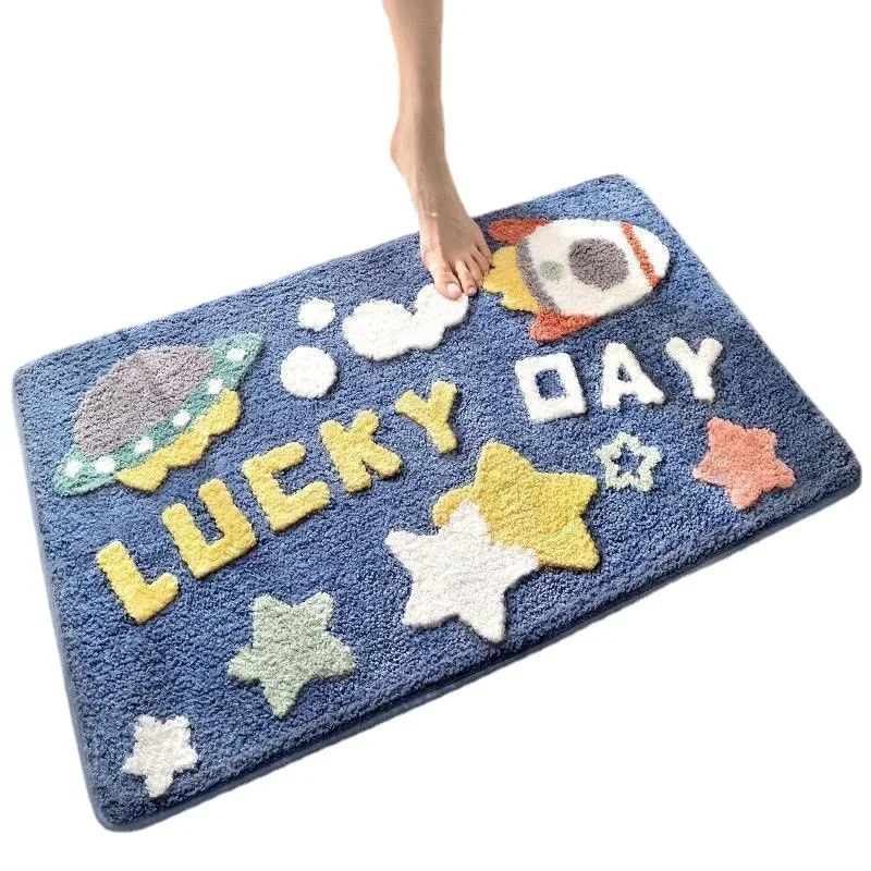 ms-1 Bathroom floor mat door entry non-slip thickened bedroom carpet