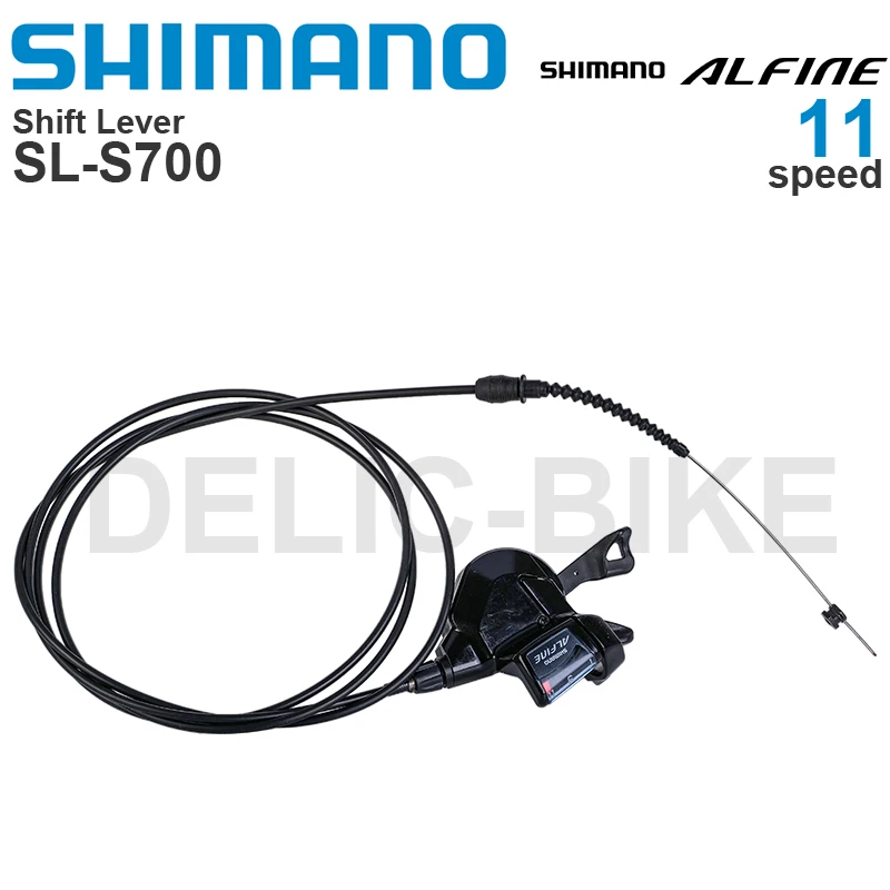 SHIMANO ALFINE 11-speed S700 Shifter SL-S700-11 Black Silver