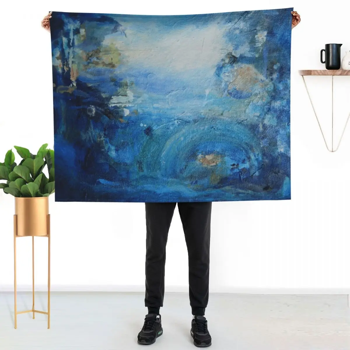 Leads You In (large Throw Blanket Faux Fur Soft Warm Blanket for Bed