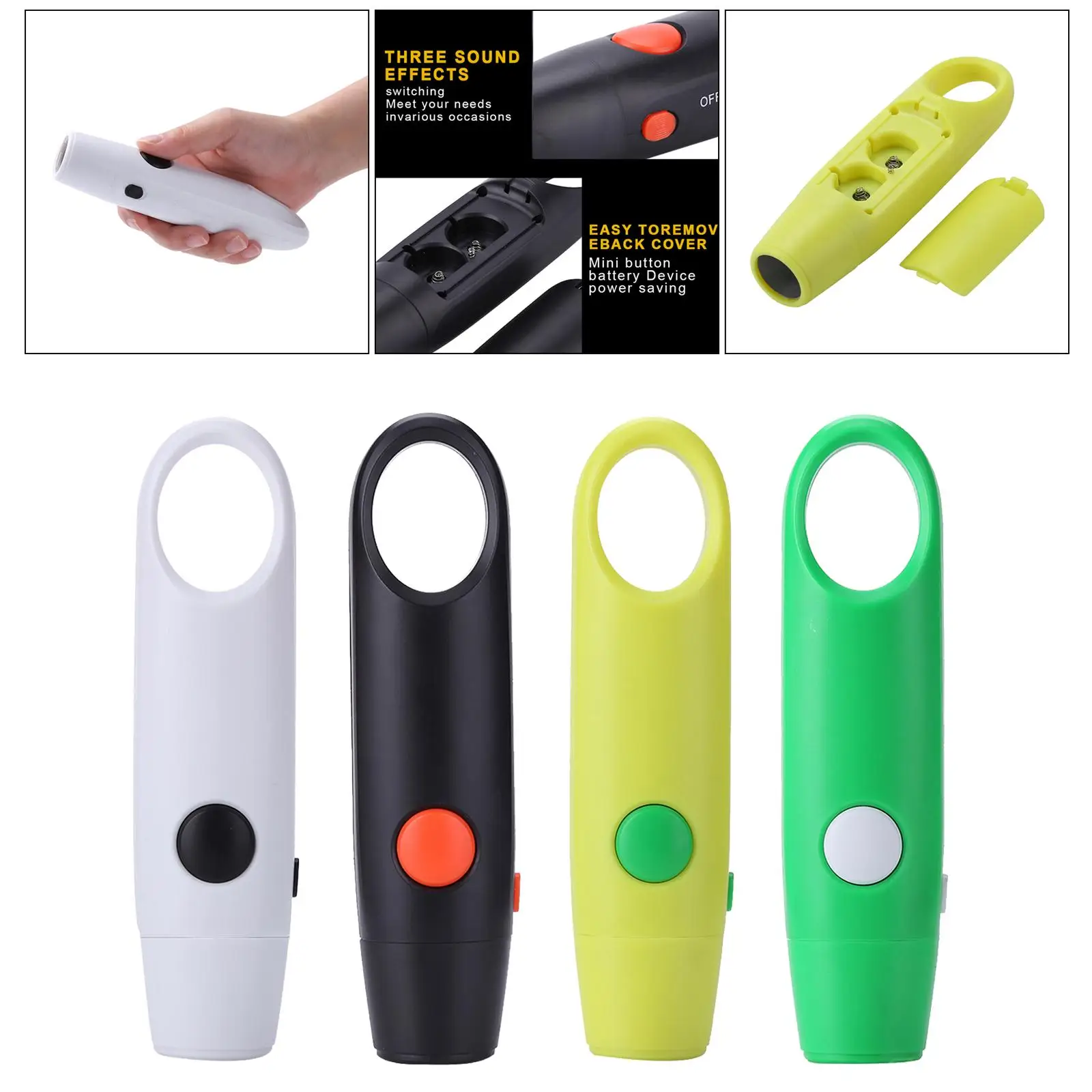 Electronic Whistle Loud Electric Whistle Handheld Outdoor Hiking Survival