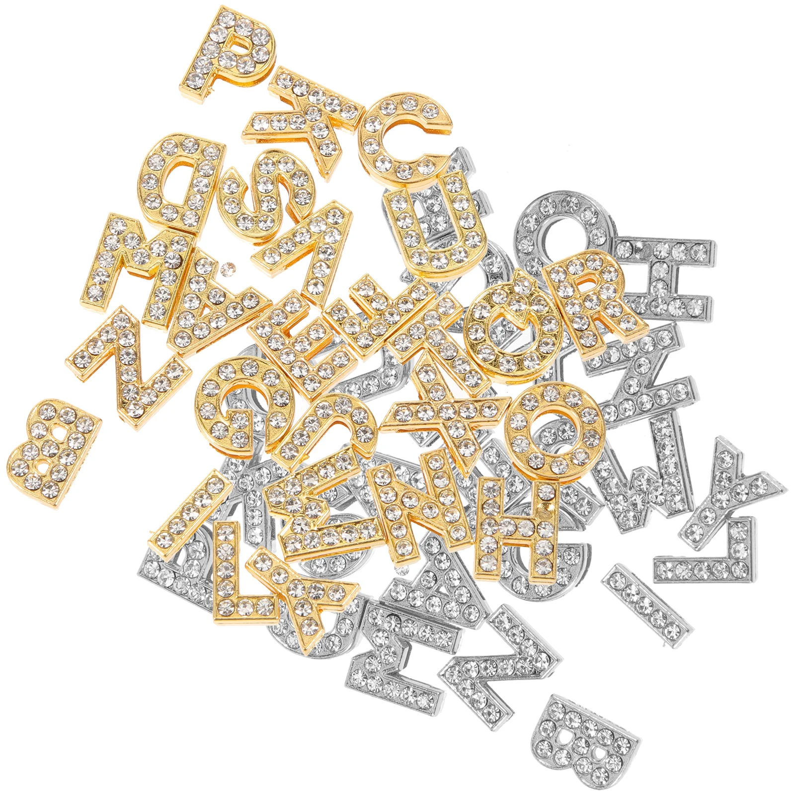 

48 шт., ювелирные изделия из сплава, подвески с английскими буквами, аксессуары для изготовления браслетов «сделай сам», декоративные подвески, поделки для ожерелья
