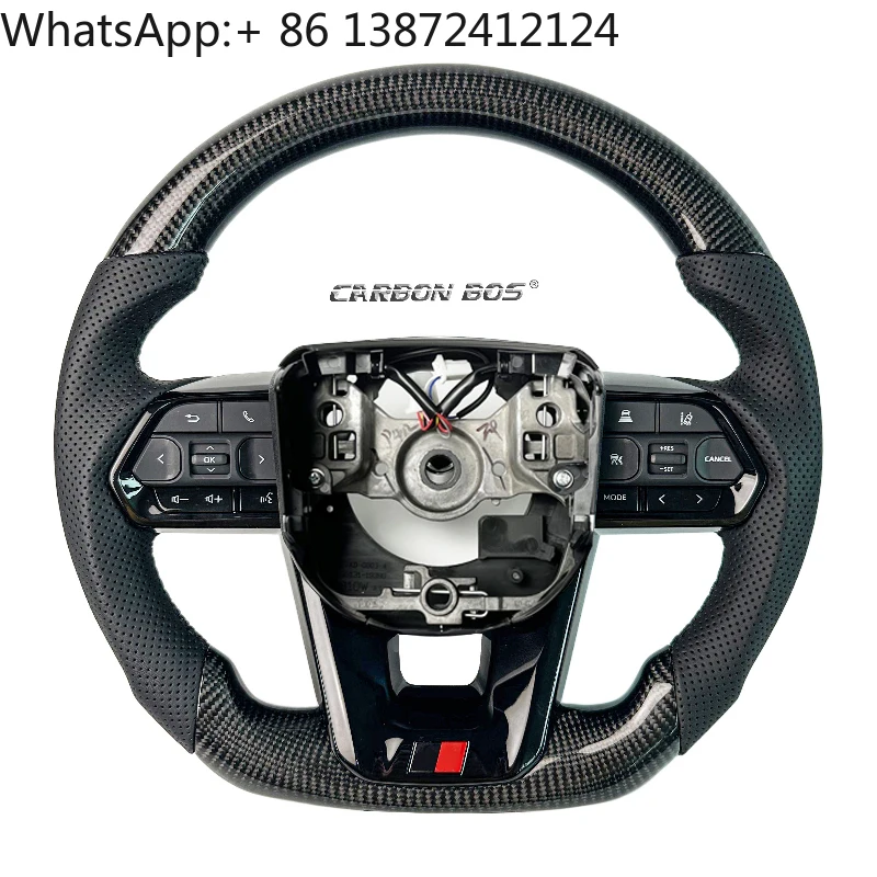 

Up Grade LC300 GR Style Steering Wheel for TOYOTA LAND CRUISER200 LC200 ALPHARD20 Vellfire 30 Carbon Fiber Wheel