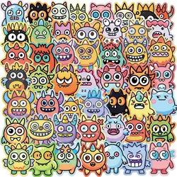 50pcs Cute Little Monsters Cartoon Graffiti Stickers DIY Phone Guitar Laptop Suitcase Cup Waterproof Sticker Kids Toy