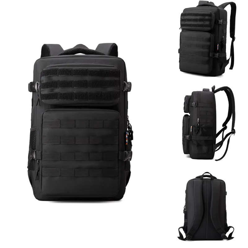 Tactical Backpack for Men 35L Large Capacity Travel Hiking Camping Travel Bag Outdoor Camo Backpacks Computer Bag