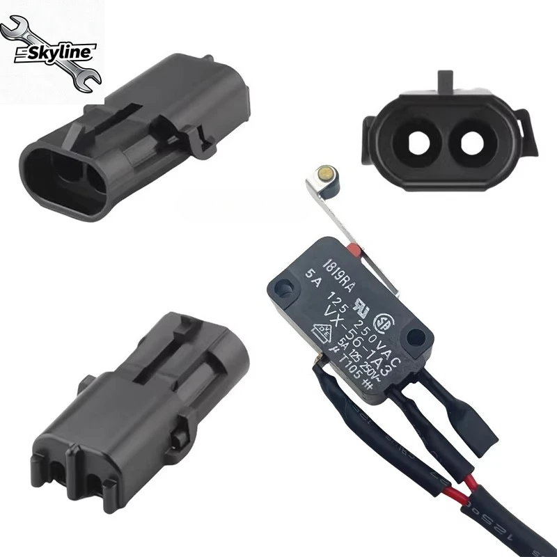 Excavator Safety Lock Pilot Brake Switch, Replacement for Construction Machinery