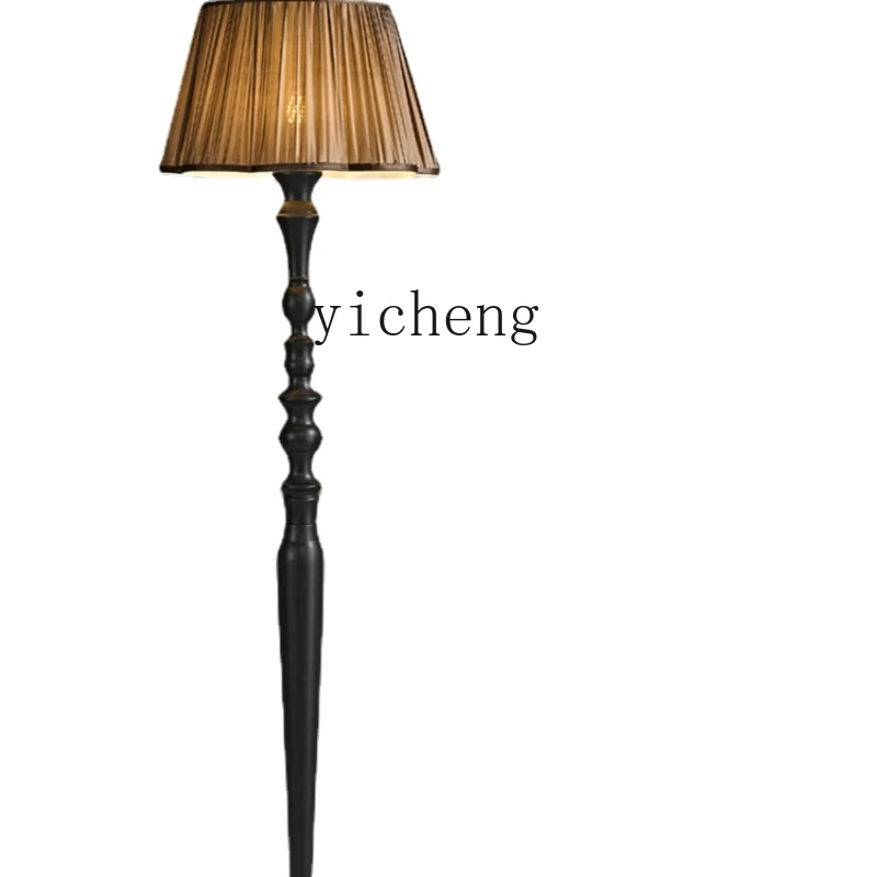 

Xl Bedroom French Style Mid-Ancient Floor Lamp American Retro New Chinese Style Vertical Atmosphere Table Lamp