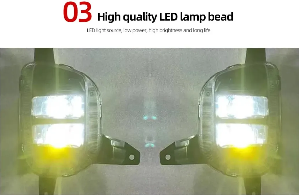 car bupmer head light for KIA carnival fog lamp headlight LED 2014~2016y car accessories DRL fog for KIA carnival headlamp