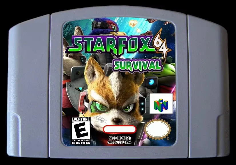64bit game ** STARFOX 64 - SURVIVAL ( English Language!! )