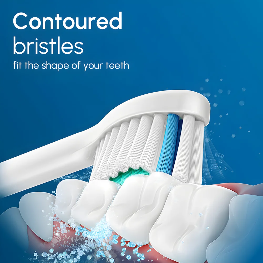Vervangende opzetborstels compatibel met Philips Sonicare elektrische tandenborstel Opzetborstel 1100 2100 4100 5100 5300 6100 7500