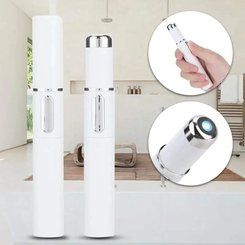 جهاز تدليك العين بالاهتزاز مع الضوء الأزرق - لمظهر الانتفاخ المنخفض والمظهر الأكثر إشراقًا والبشرة الأكثر سلاسة