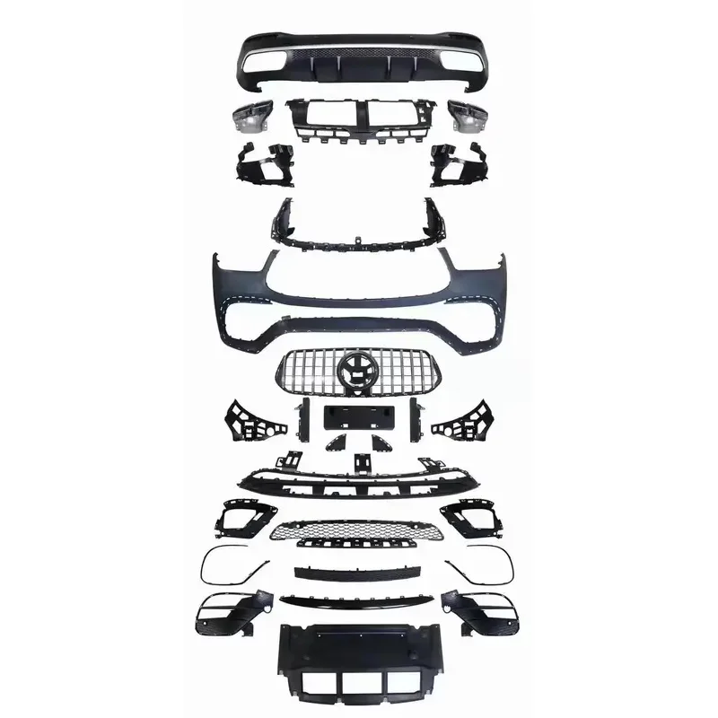 

Factory Price Bodykit for GLE W167 2020+ Upgrade to GLE W167 GLE63 PP Material Bumper Grille SUV Ex