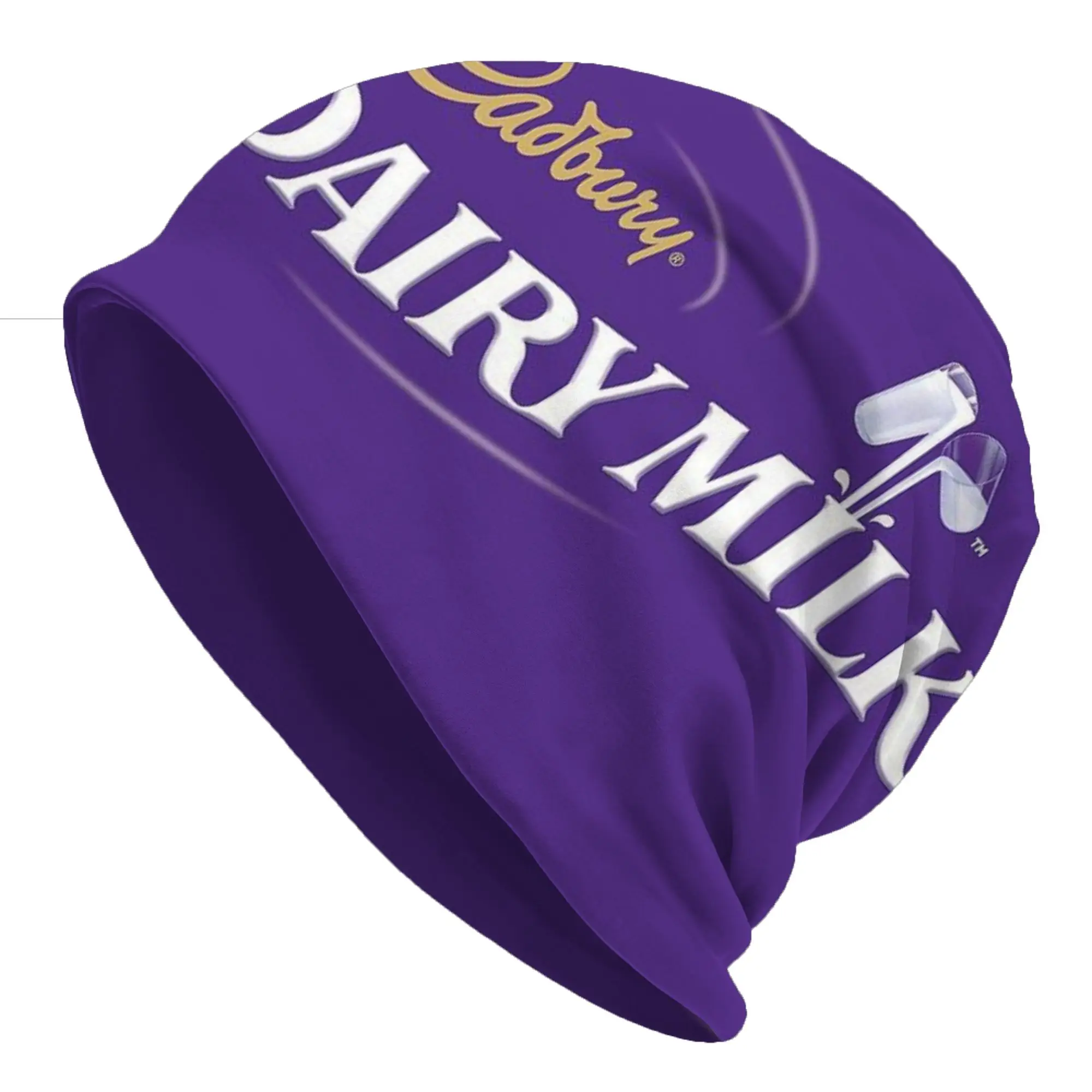 Gorros morados de otoño y primavera para hombres y mujeres, gorros Cadbury, gorros de esquí, gorros suaves, gorros tipo skullies y gorros tipo beanie