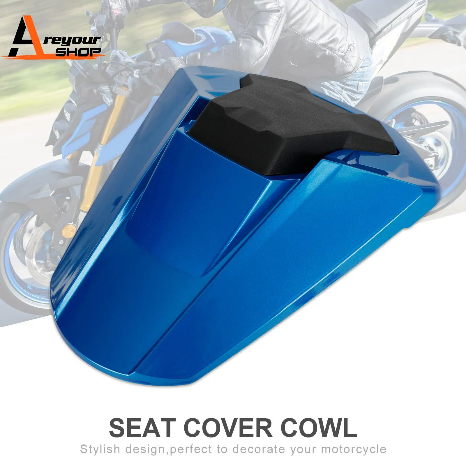 

Обтекатель капота заднего сиденья для Suzuki GSXS 1000 GSX-S1000 2021 2023 2024, синий