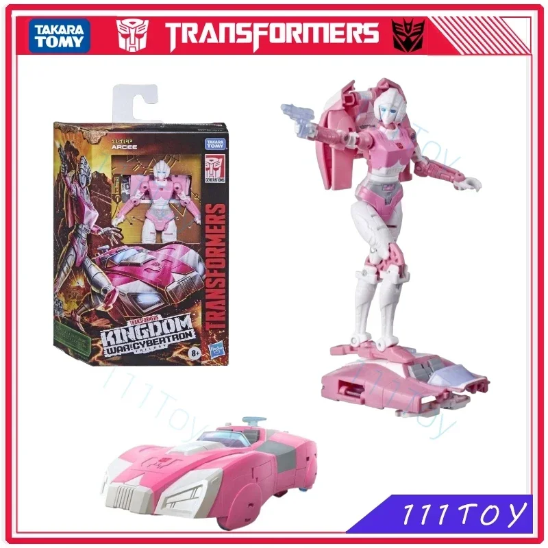 In Stock Transformers Toy War For Cybertron:WFC-K17 Deluxe Class  Arcee Anime Figures Robot Toys Action Figure Gifts Hobbies