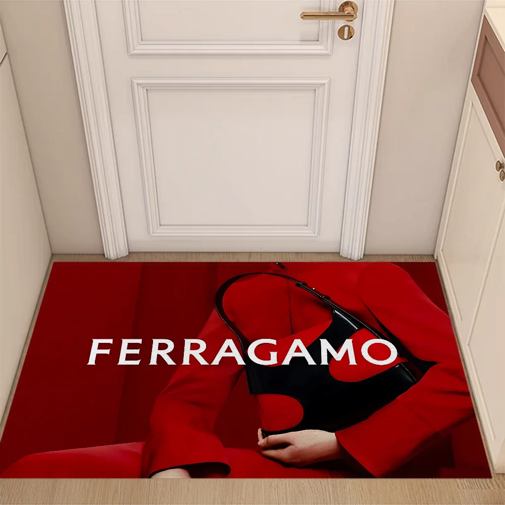 Ferragamos Goods for Home Decoration Accessories House Entrance Door Doormat Entrance to Home Accsessories Kitchen Mat Floor Mat