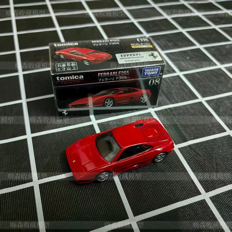 

Takara Tomy Tomica Premium 08 Ferrari F355 Diecast Alloy Mini Car Metal Racing Vehicle Collectible Boys Toy Gift
