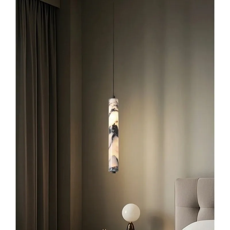 Mordern French Luxury Marble Pendant Light Chandelier Light Lamp For Bedroom Living Room Office Indoor Home Decorative Fixture view 5