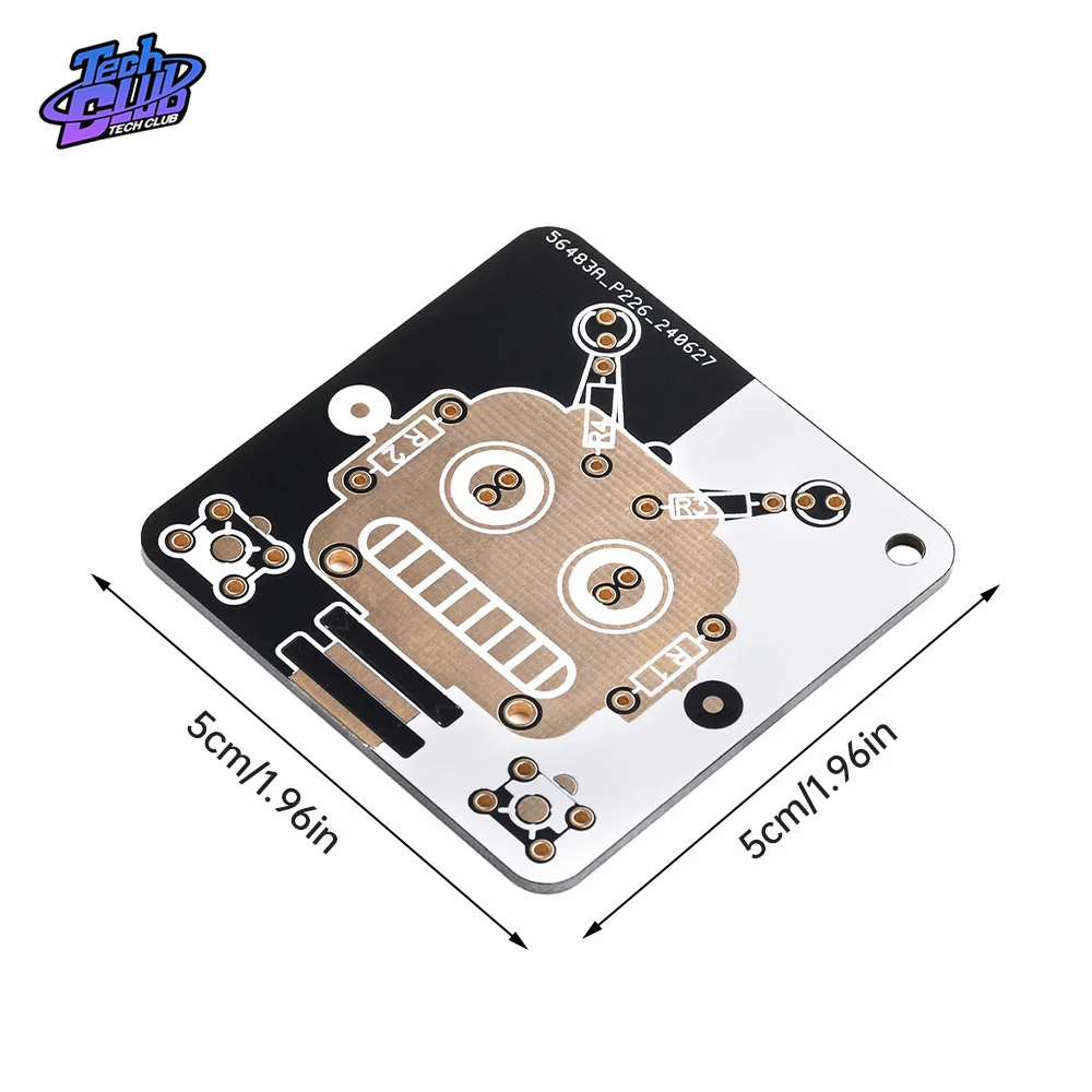 LED Robot Solder Project Kit DIY Electronics  Circuit Boards for Laboratory Beginner Accessories