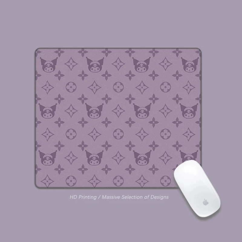 

Kuromi small Pc Gaming Accessories Sanrio Gamer Computer Mat Pad on The Table Desk Mat Mousepad Pads Dirtresistant