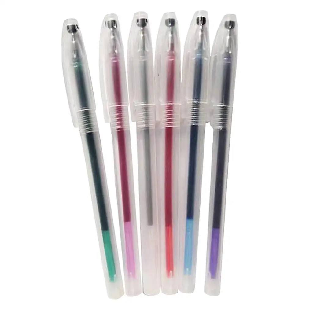 

6x Soluble Pen Tailor Vanishing Fabric Marker DIY Embroidery -stitch Crafts