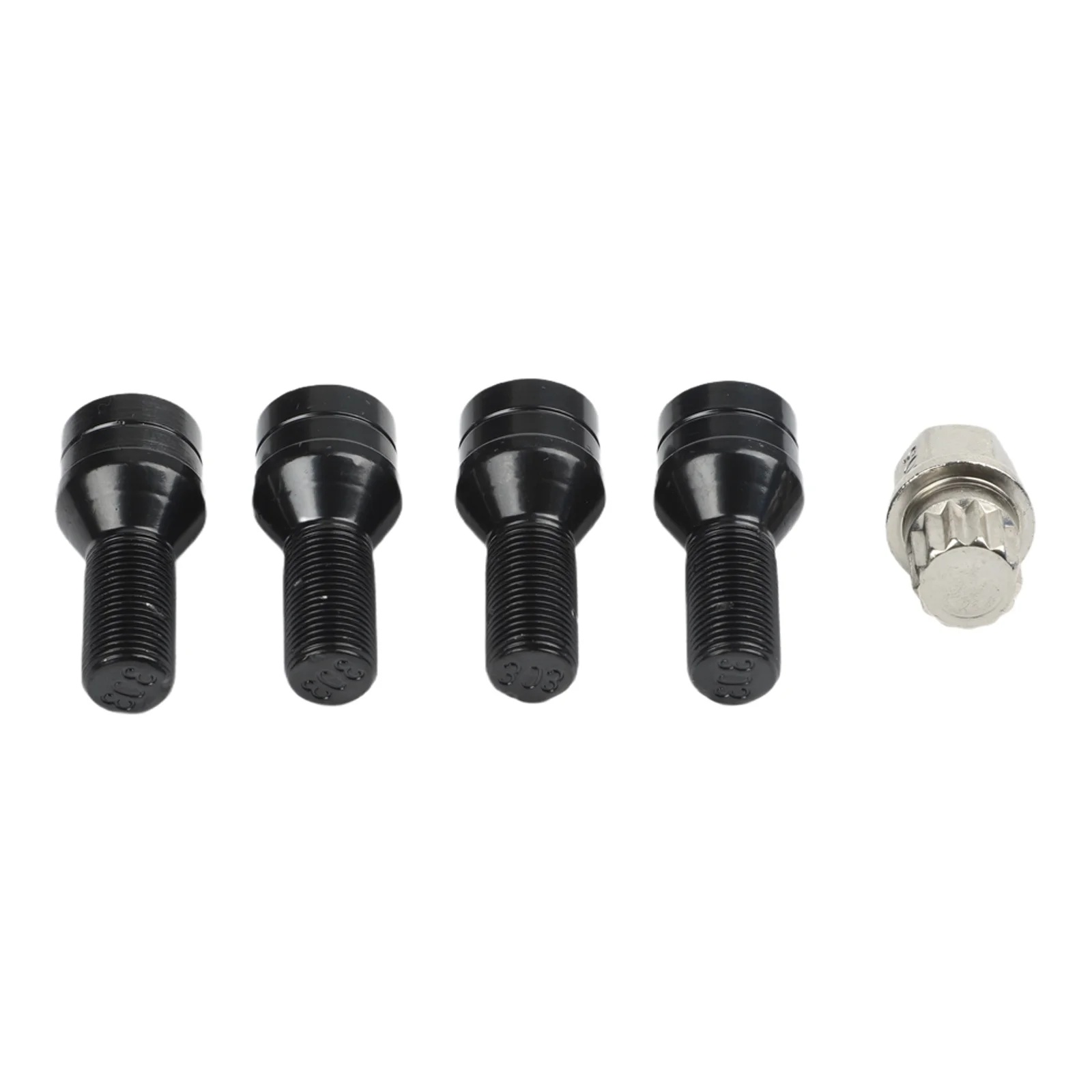 Anti Theft Wheel Bolts Wheel Bolts Theft Protection Steel Wheel Bolts Enhanced Security Design High Strength Steel