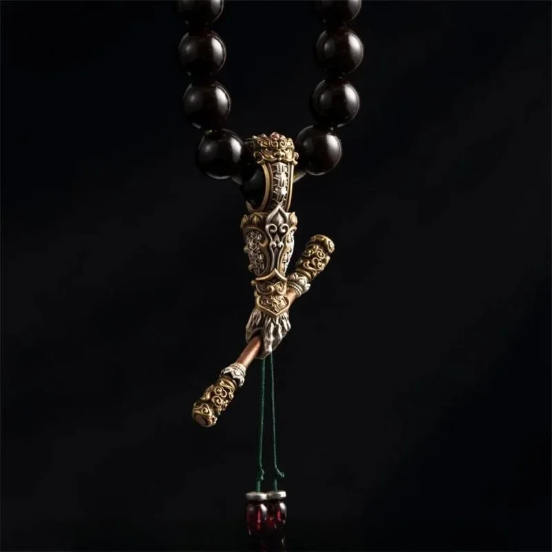 Black Myth Wukong Three-Way Bead Bracelet Retro Handsome Exquisite Design Game Peripheral Boys Memorial Gift