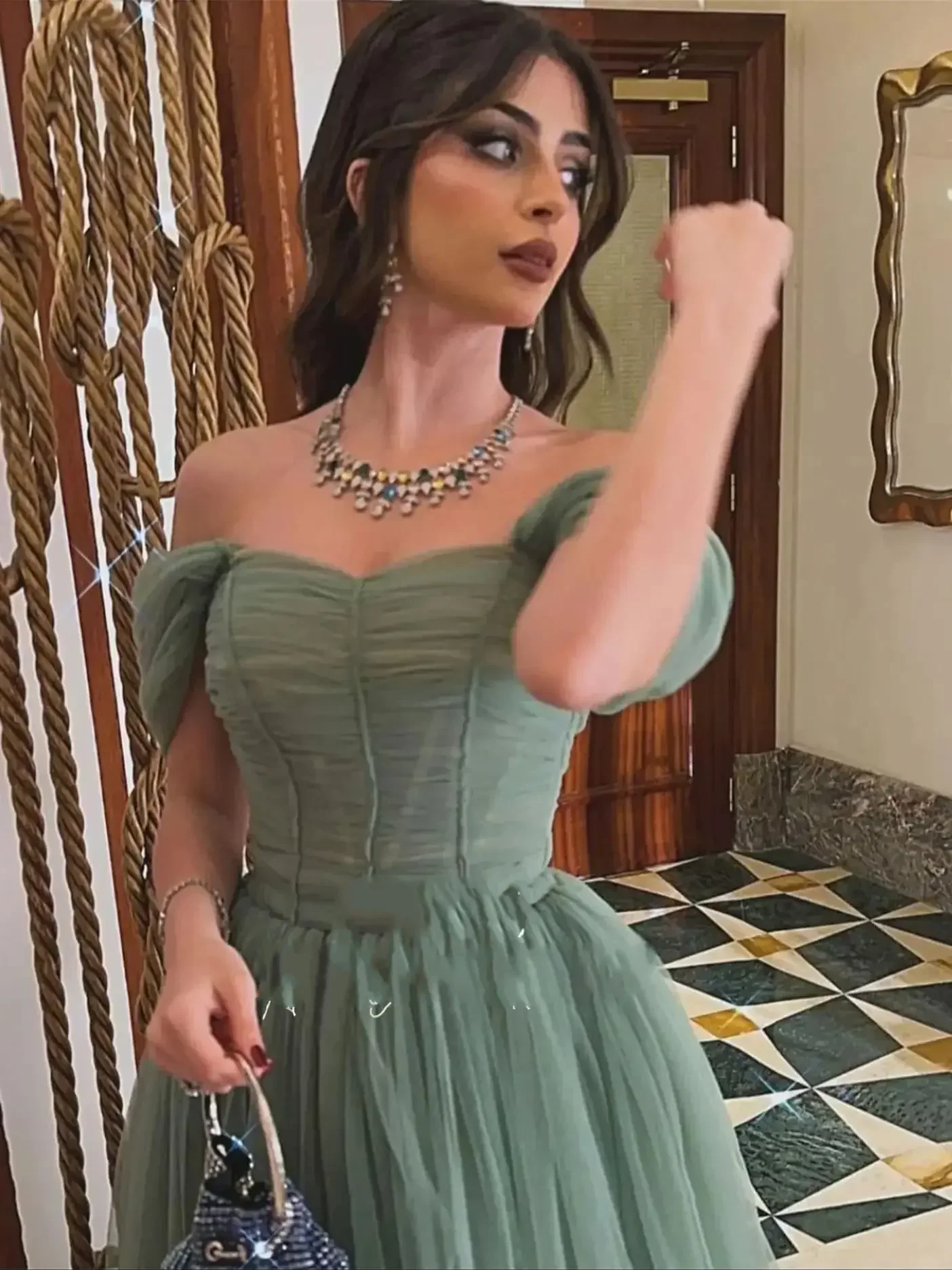 Robe De remise De diplôme Robe De soirée De bal vert robes appropriées pour Robe De soirée De luxe Femmes Robe De retour