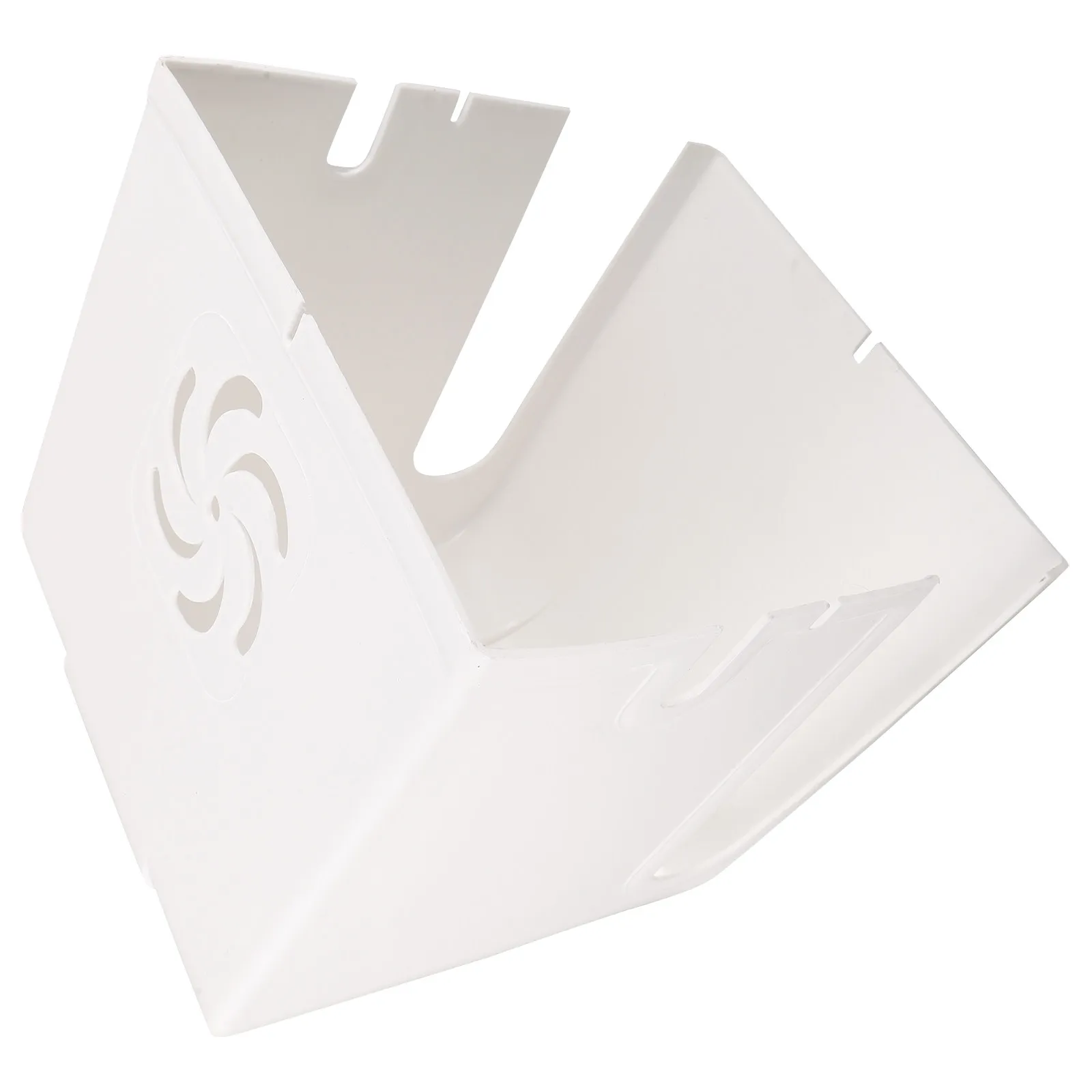 

Outdoor Motor Plastic Cover 128 W - 400 Rainproof Protective Guard Above Ground Pool Pump Motor Shelter Yard Garden White