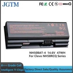 JGTM NH50BAT-4 Laptop Battery Replacement for HASEE Thunderobot 911ME Clevo NH50RA NH55RCQ NH58RDQ NH70RHQ CNH5S01 6-87-NH50S-41