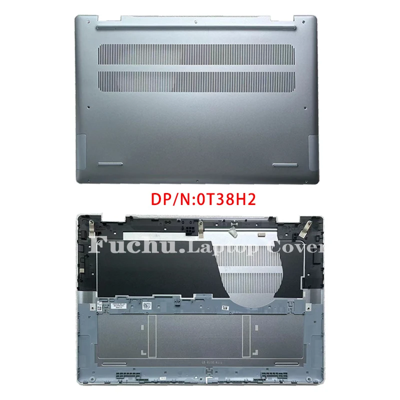 Nowość dla Dell Inspiron 16 plus 7640 7645 2 w 1 wymienne akcesoria do laptopów tylna pokrywa Lcd/podłokietnik/dolny z LOGO 0V5H6N