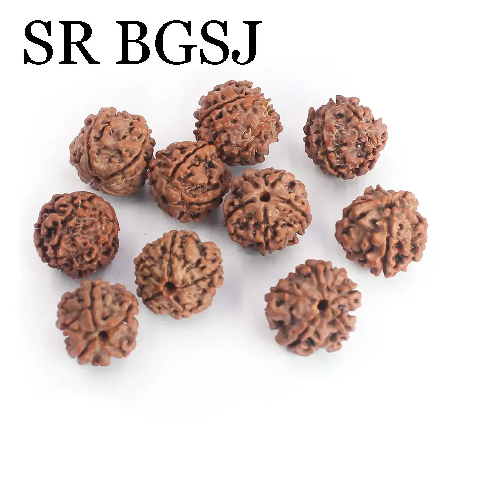 13Pcs 20mm Original Vajra Bodhi Mala Meditation Round Shape DIY Jewelry Loose Wood Beads