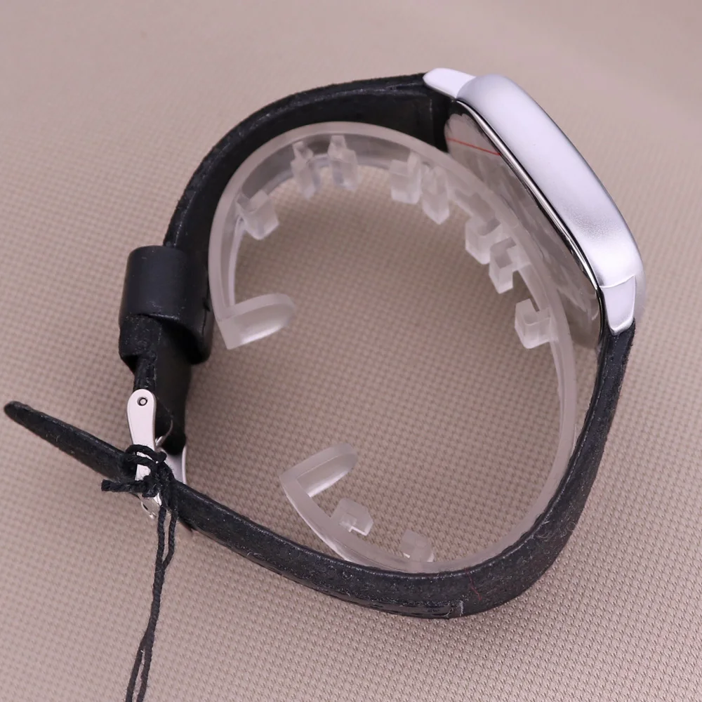 Minimalist Auto Date Men's Watch Hours Clock Business Real Leather Retro Bracelet Boy's Birthday Father Gift Julius Box