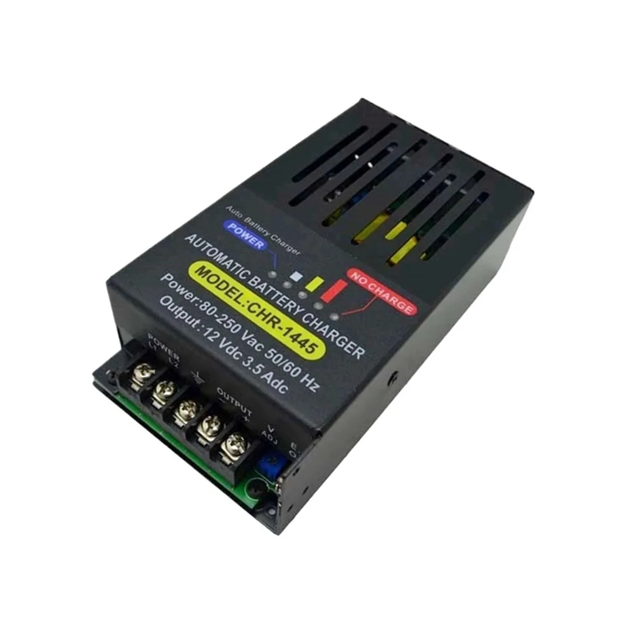 24V 3A Battery Charger - Smart Float Charger for Generator Set, 24V Model CHR-2685, Compact & Secure