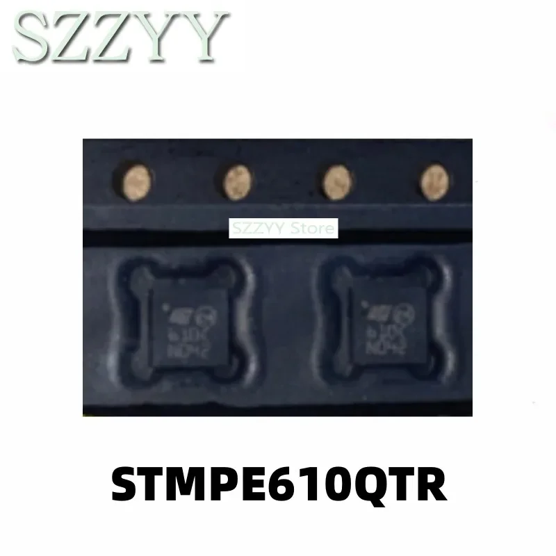 5PCS STMPE610QTR screen printing 610C QFN16 packaged integrated circuit touch screen controller chip