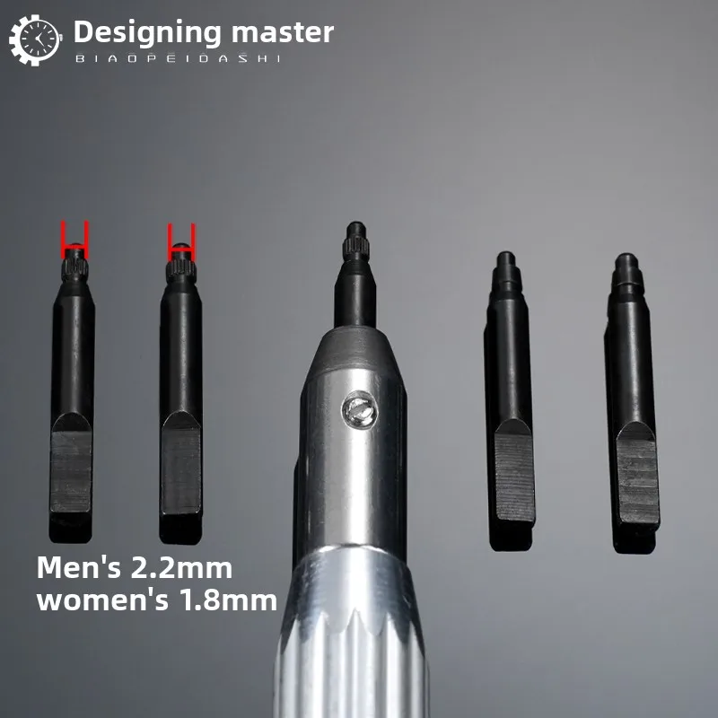 Watch Crown Tube screwdriver Tool with Steel 4 Pins for Rolex watch Case Insert Removing Tube Y0686 2.2mm 1.8mm Precision tools