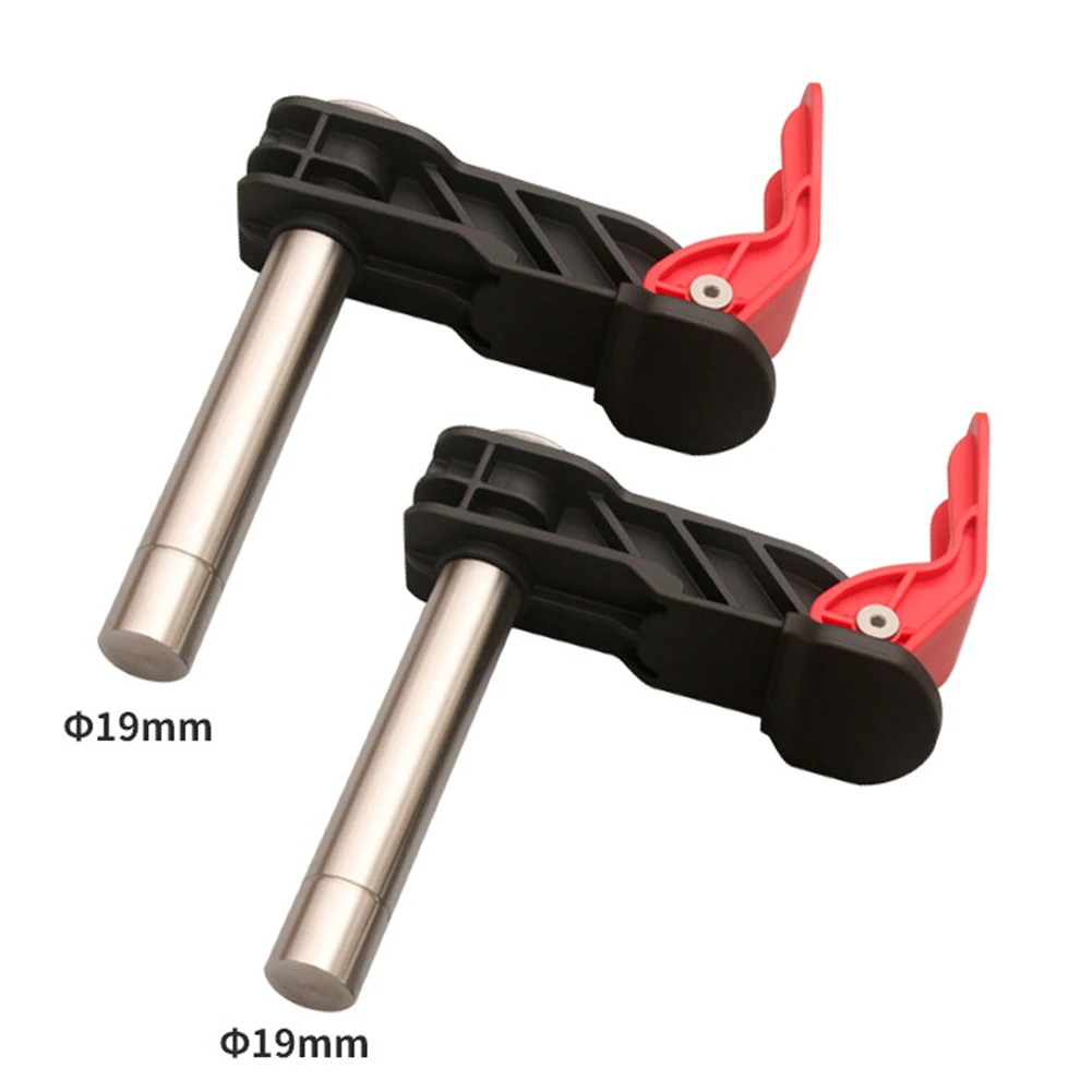 2pcs Quick Acting Hold Down Clamp Adjustable Fast Fixed Clip Woodworking Benches Tool Woodworking Press Desktop Clamp Hand Tools