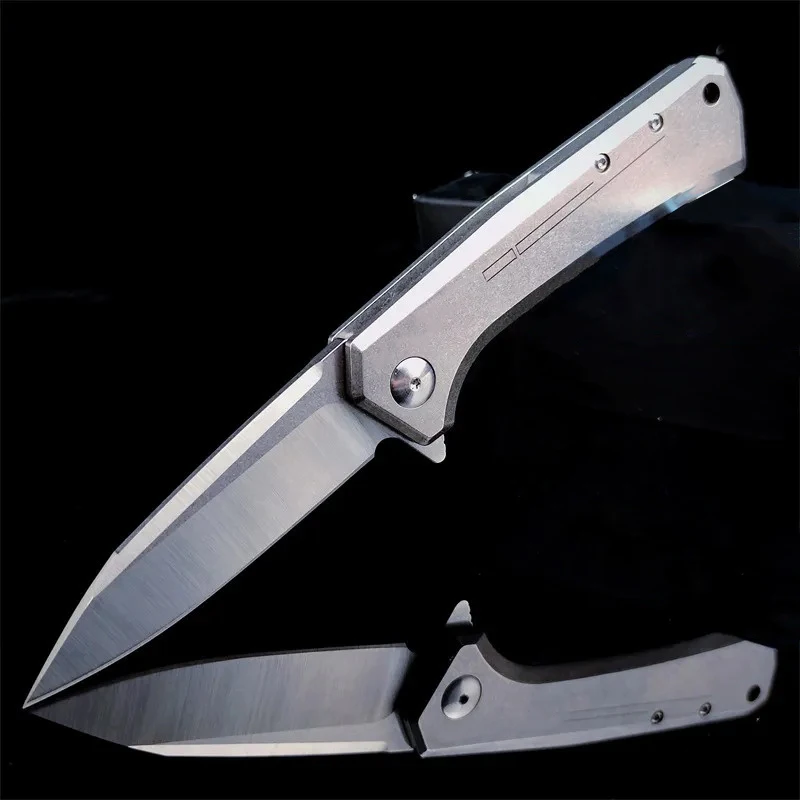 Excellent Tactical 0808 Todd Rexford Flipper Folding Knife All-steel Outdoor Pocket Knife Portable Outdoor Rescue Survival Tool