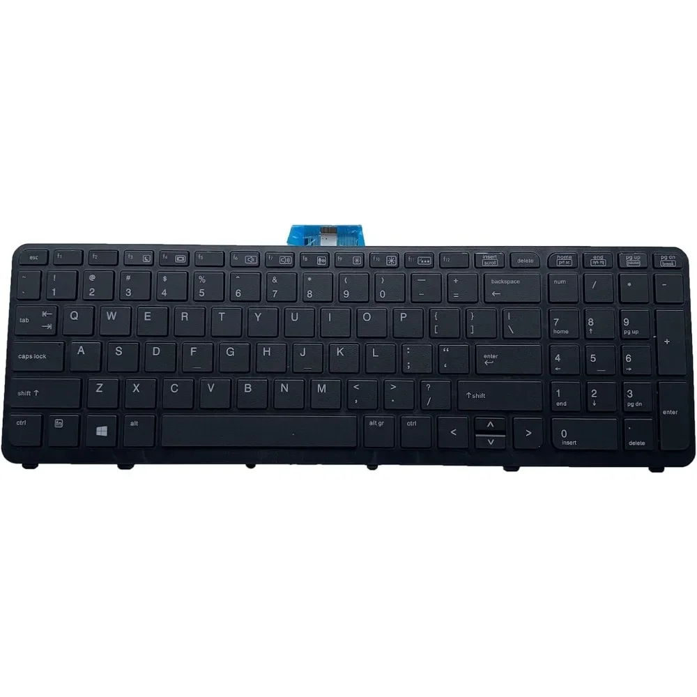 Laptop Replacement US Layout Keyboard for HP ZBOOK 15 G1 15 G2 17 G1 17 G2 Series No Pointing with Backlight