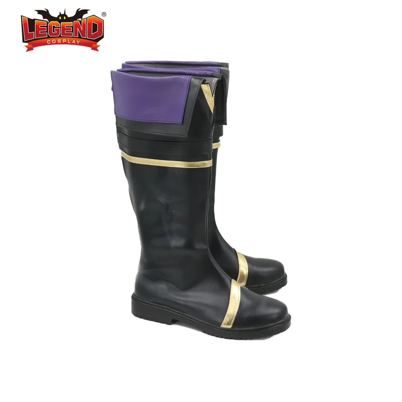 أنيمي سماحة في الظل Cid Kagenou تأثيري أحذية الظل حديقة عالية الكعب أحذية فارس الأحذية اكسسوارات حفلة الهالوين #3