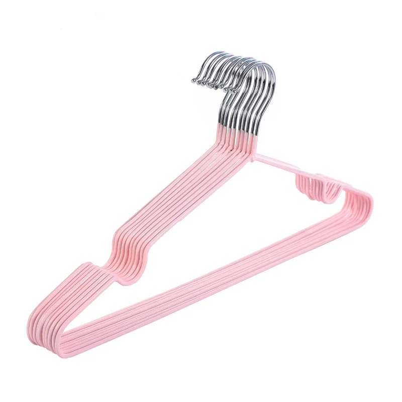 Multifunctionele antislip geen sporen metalen hanger voor thuis badkamer kledingkast kleding organisator duurzaam ruimtebesparend