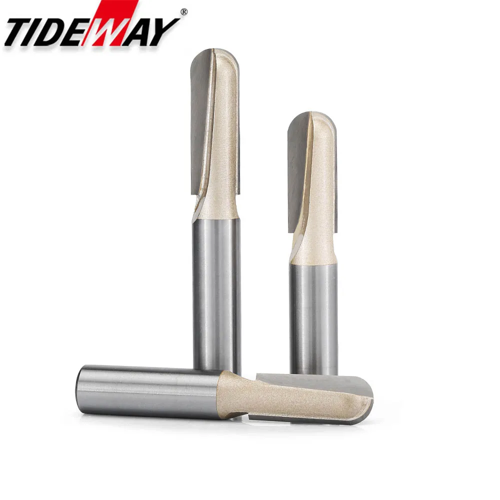 Tideway Deepen Woodworking Round Cove Bit Tungsten Carbide 1/2  1/4 Inch Shank Professional Grade RouterBits for Wood