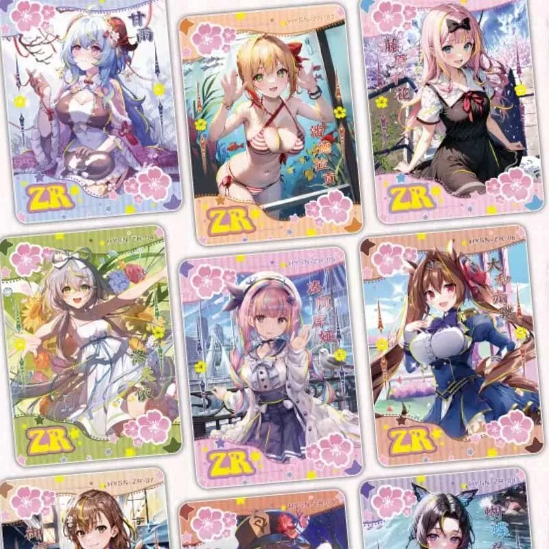 Goddess Story Collection Cards Sexy Box Flower Girl Beautiful Color Seduction Gift Box Boardgame Trading Acg Anime Cards