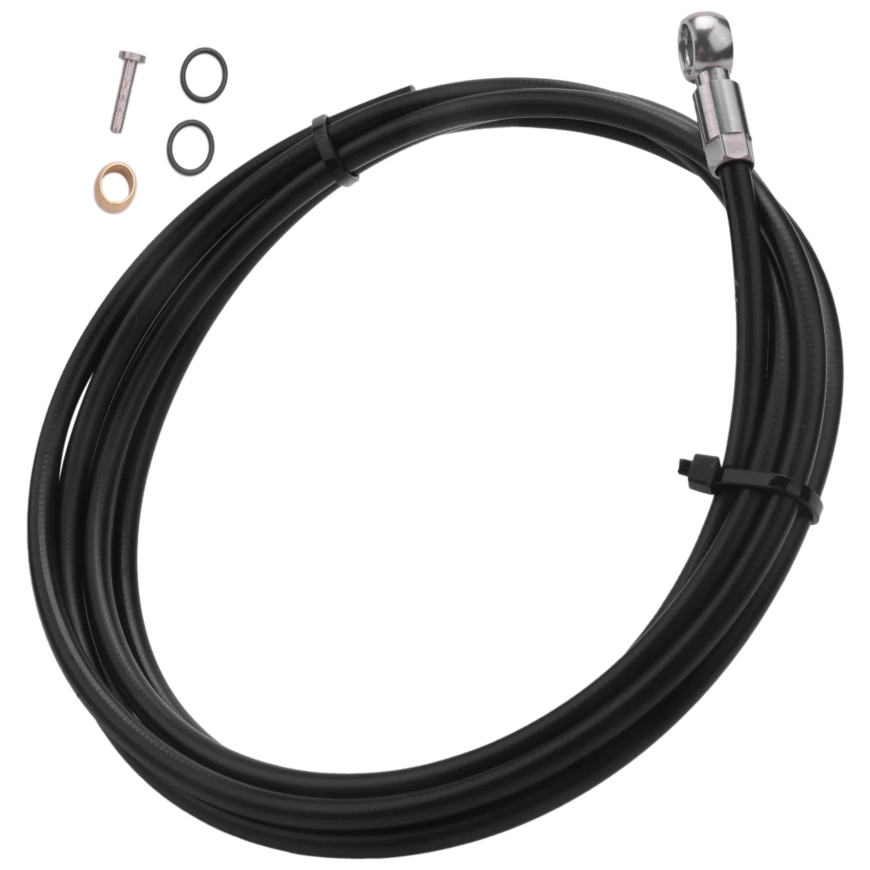 

A9oP- 2M Mtb Bicycle Cuttable Hydraulic Disc Brake Tube Hose Line Cable Wire for Shimano Slx Xt Xtr Bh90 / Bh59