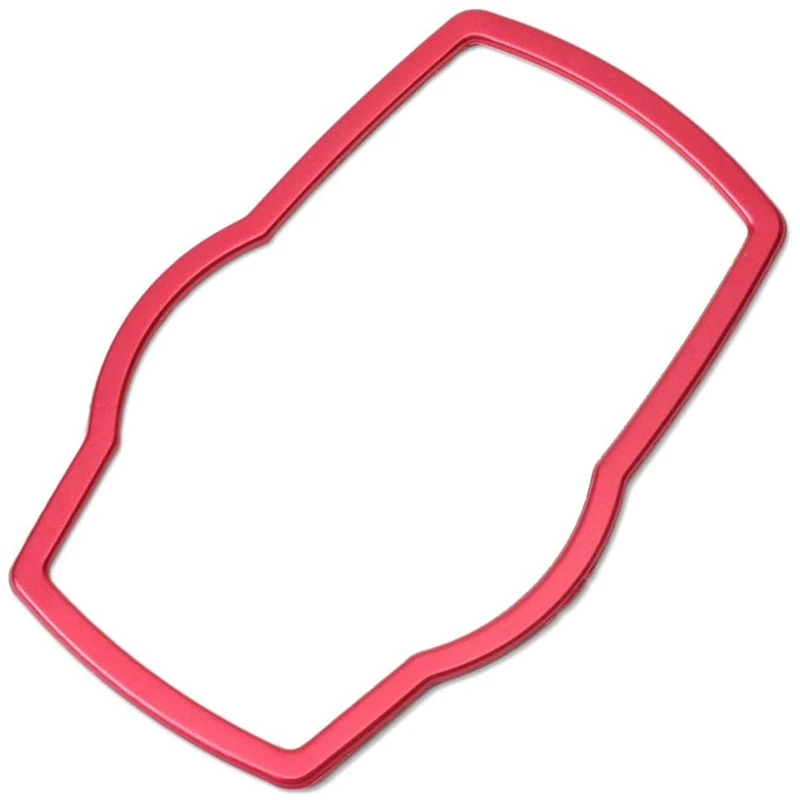 Rouge Voiture IntéRieur MultiméDia Bouton Couverture DéCor Moulage Garniture DéCoration pour BMw E81 E87 F30 F31 F34 F32 F10 F11